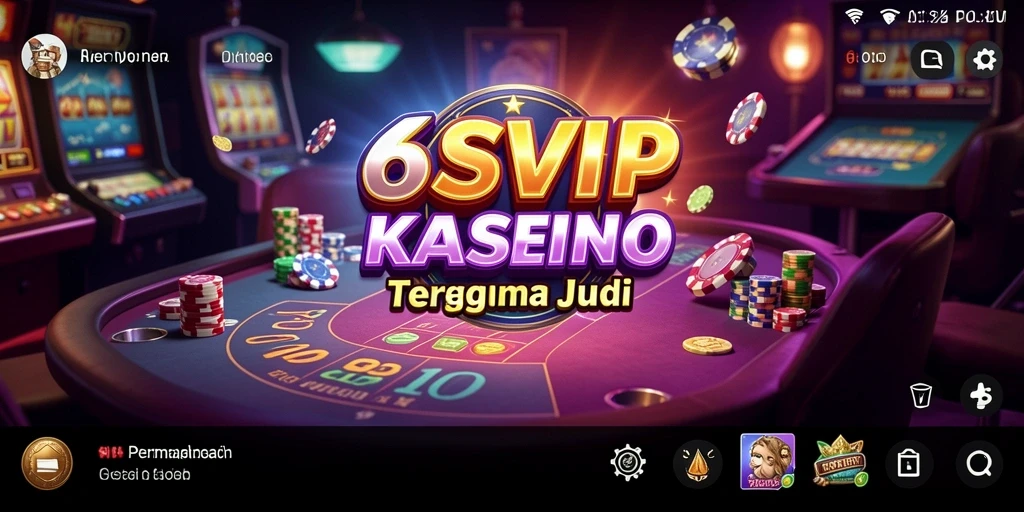 Tampilan menarik gameplay Kasino di 6SVIP.