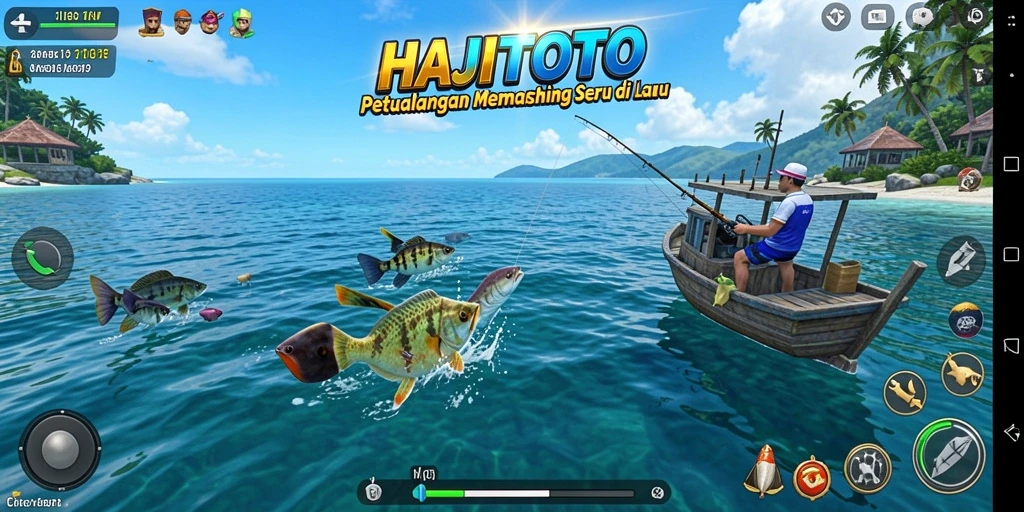 Tangkapan ikan yang memukau dalam gameplay HAJITOTO.